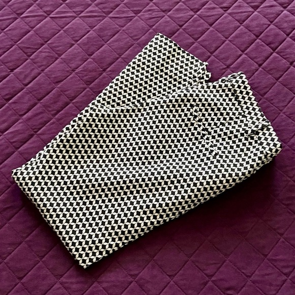 H&M Black and White Geometric Trousers - Picture 3 of 8